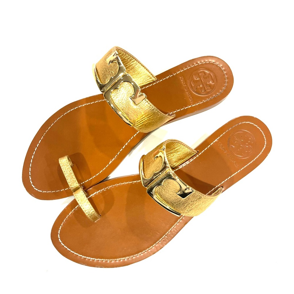 TORY BURCH FLATS W/ TOE RINGS